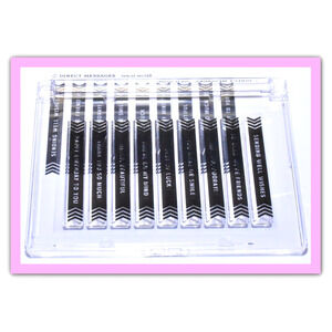 Papertrey Ink Vol. 11 No. 125 Direct Messages Stamp Set Scrapbooking Supplies